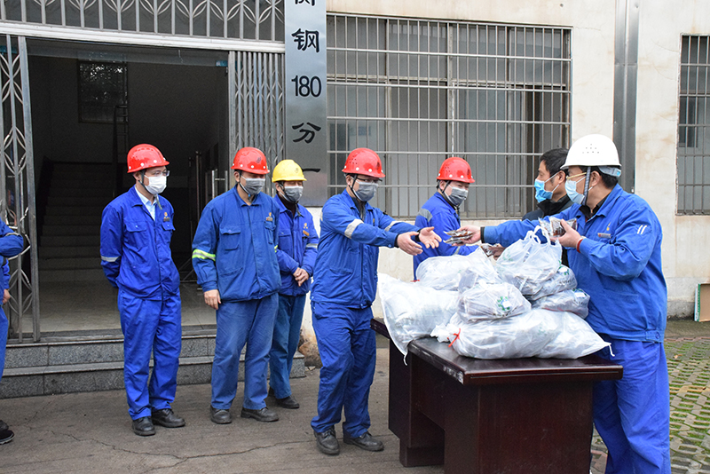 共抗疫情 市中医医院多次为衡钢员工配送中药