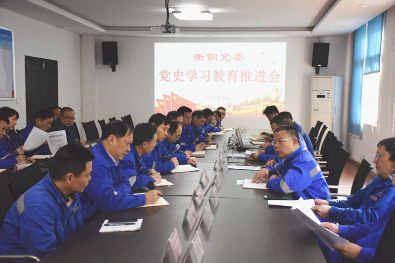 学党史 铸钢魂!衡钢掀起党史学习教育热潮